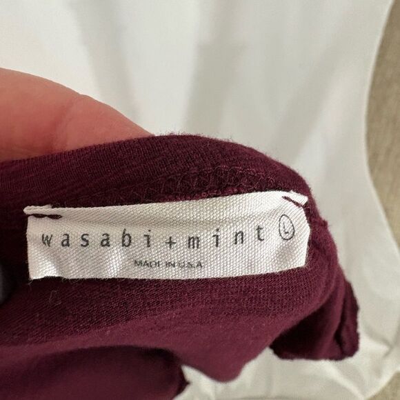 Wasabi & Mint Long Sleeve Ruched Dress - Picture 5 of 6